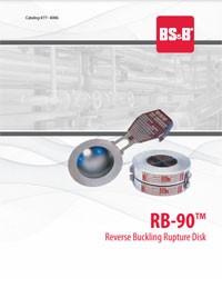 RB-90® Reverse Buckling Disks
